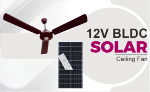 12v solar bldc fan outside