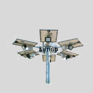 solar high mast light