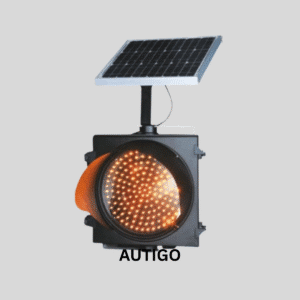 solar traffic blinker