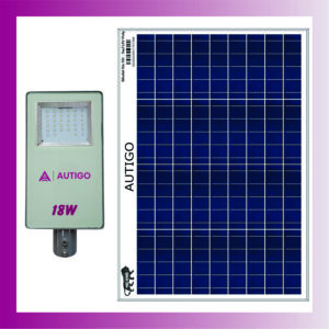 18w solar street light