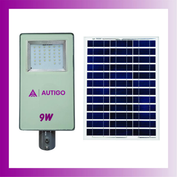 9w solar street light