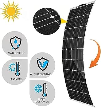 120W Flexible Solar Panel 1 200w flexible solar panel