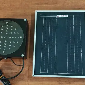 solar barricade flasher road safety & traffic control